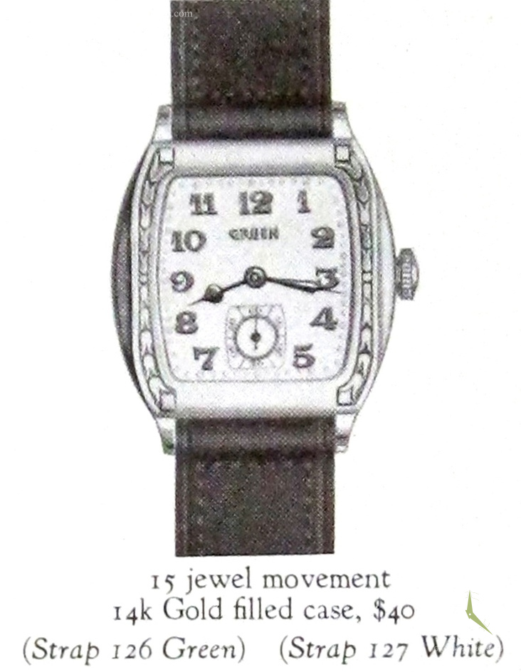 Gruen Strap 126 and Strap 127 009